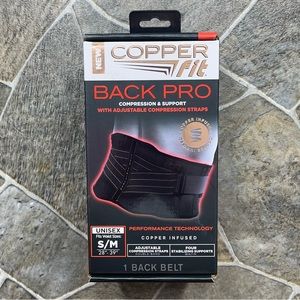 Copper Fit Back Pro Compression & Support Back Belt